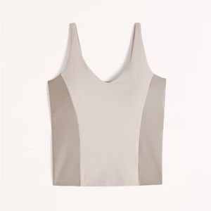 YPB studioSOFT Waist Length V Neck Slim Tank size S